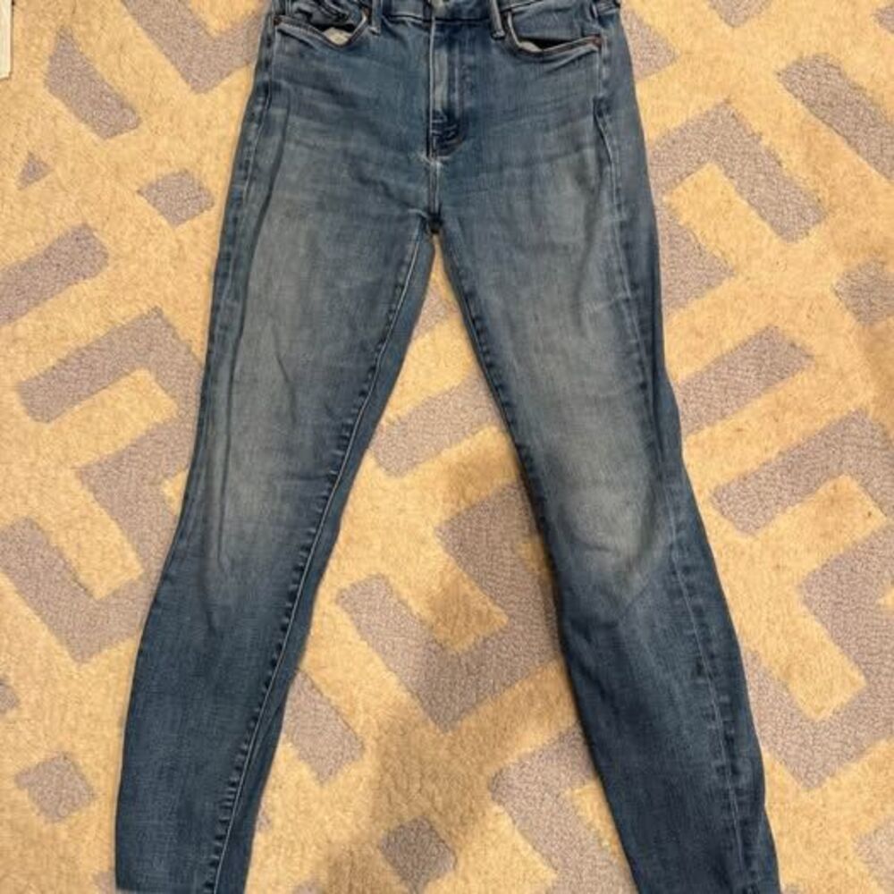 Mother Denim The Looker Ankle Fray jeans - size 25